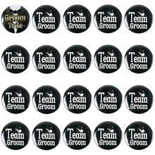 Team Groom Badge Pins