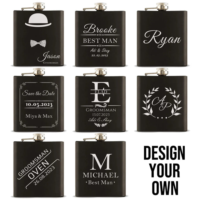 Gepersonaliseerde Whiskey Heupfles