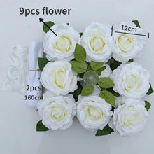 Witte Rozen Autodecoratie