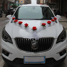 Witte Rozen Autodecoratie