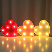 Love heart LED lamp – romantische sfeerverlichting