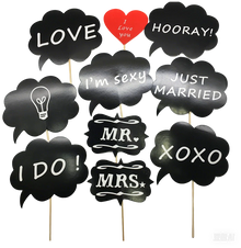 Photo Booth Props Set