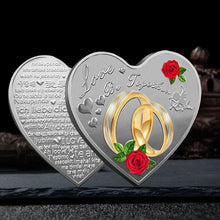 Hartvormige love coin – romantisch aandenken