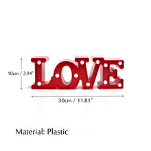 Love heart LED lamp – romantische sfeerverlichting