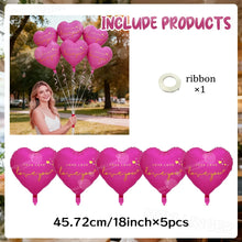 Love you hartballonnen – romantische decoratie