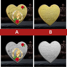 Hartvormige love coin – romantisch aandenken