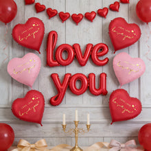 Love you hartballonnen – romantische decoratie