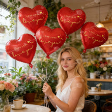 Love you hartballonnen – romantische decoratie